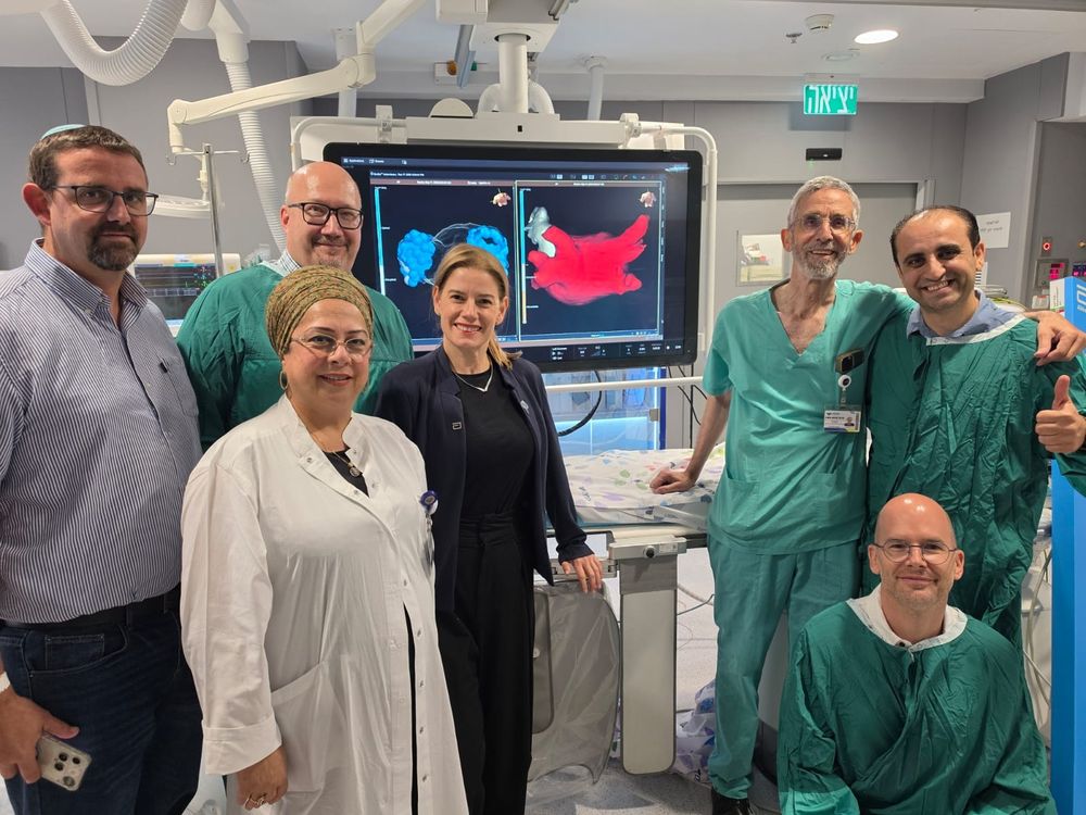 לראשונה בישראל: טכנולוגיה חדשה לטיפול בפרפור פרוזדורים