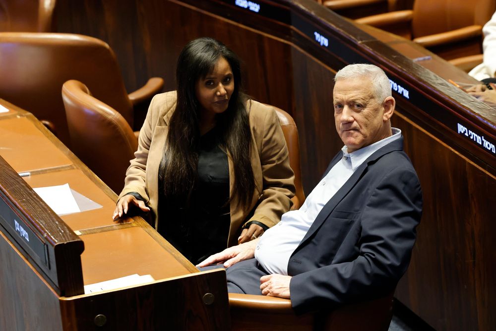 כחול לבן לא עוברת את אחוז החסימה פעם אחר פעם. האם גנץ