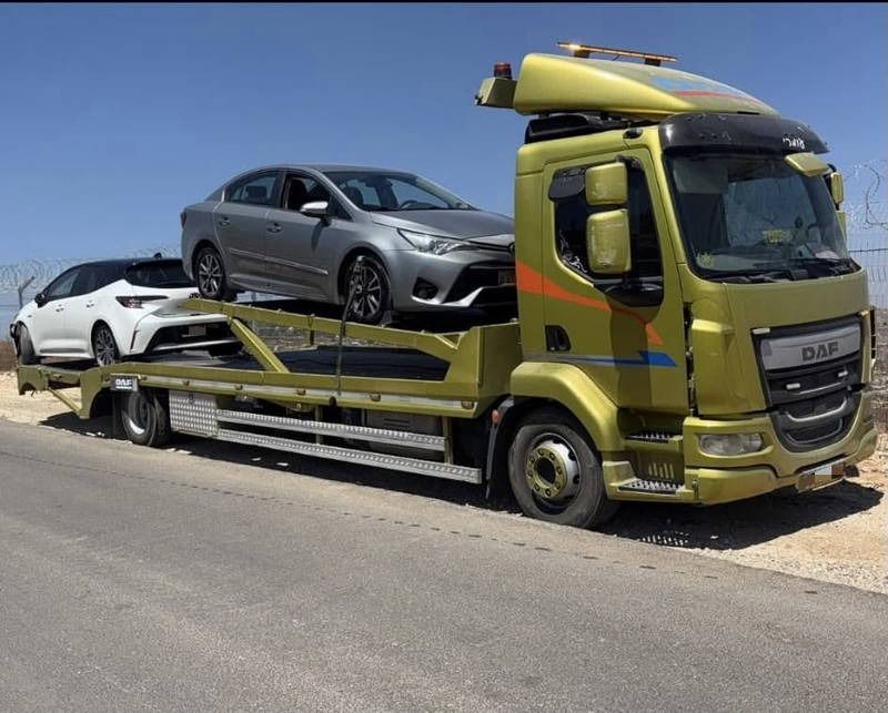 רגע לפני כניסת החג: לוחמי מג"ב איו"ש איתרו שני כלי רכב שנגנבו מאזור המרכז