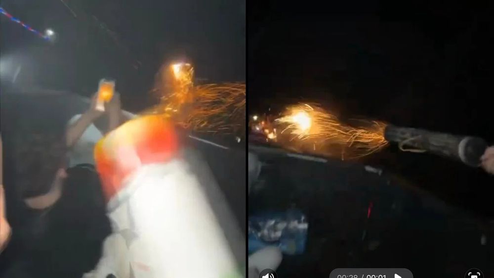 Teens filmed themselves firing flares from moving truck, causing death of 69-year-old