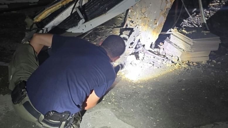 פיצוץ על גג מתחם בג'לג'וליה: החשד - רחפן השליך רימון רסס