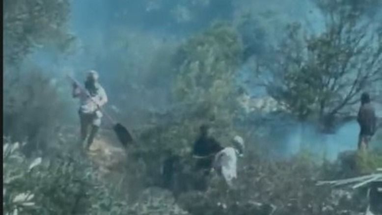 הפשיעה הלאומנית באיו"ש: פעילי ימין מציתים שטחים חקלאיים סמוך לשכם | צפו