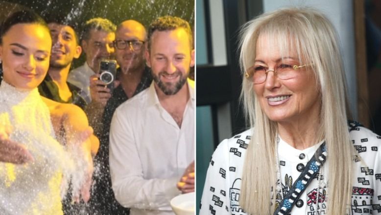 עומר אדם, הבן של מרים אדלסון, עירית שטראוס חגגו בגדול