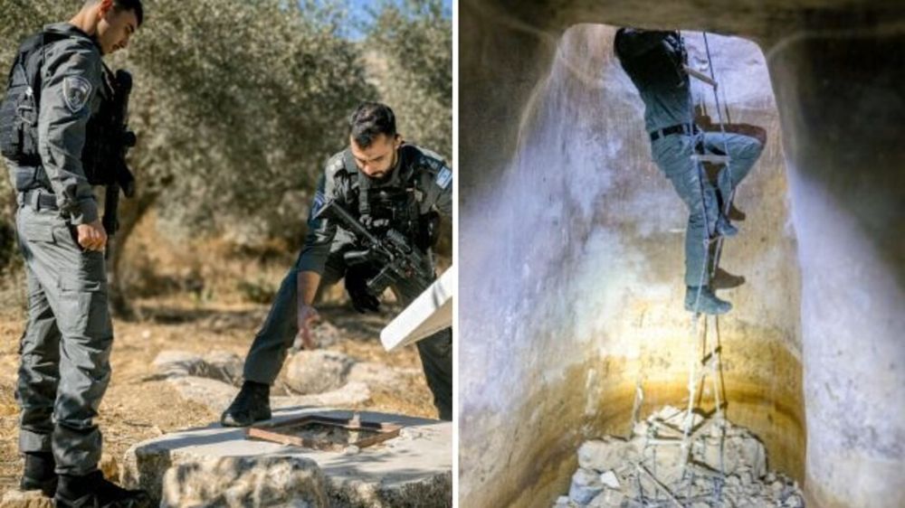 מנהרה מתקדמת אותרה בבור מים, חשוד נעצר עם כלים