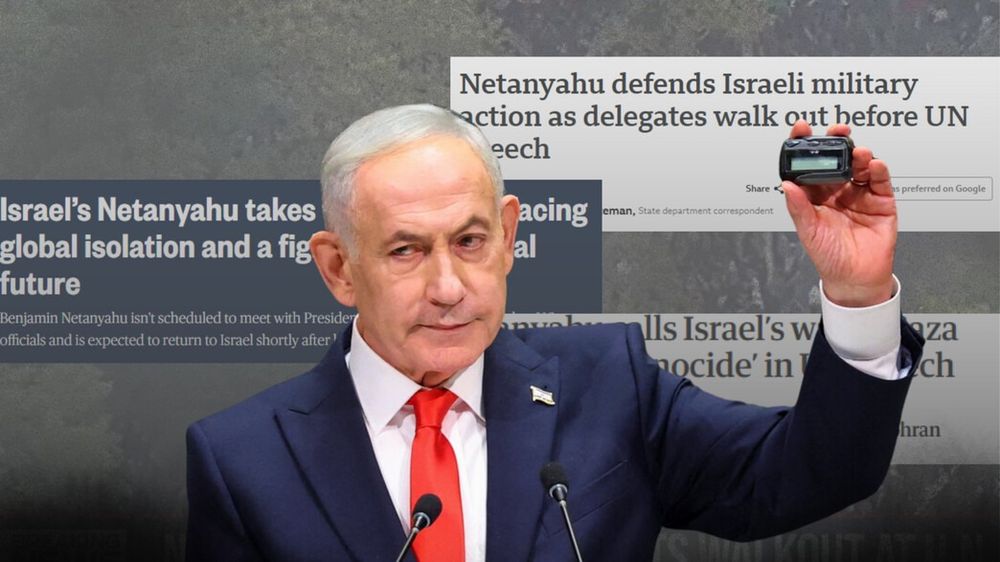"מאבק על עתידו הפוליטי": נאום נתניהו בראש הכותרות
